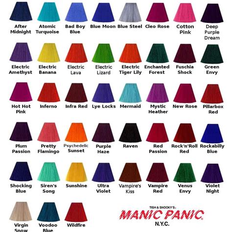 manic panic hair dye dark hair|is manic panic semi permanent.